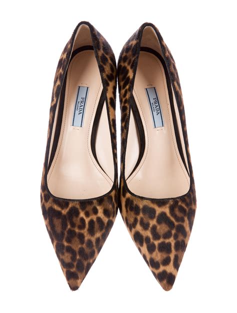 prada leopard shoes
